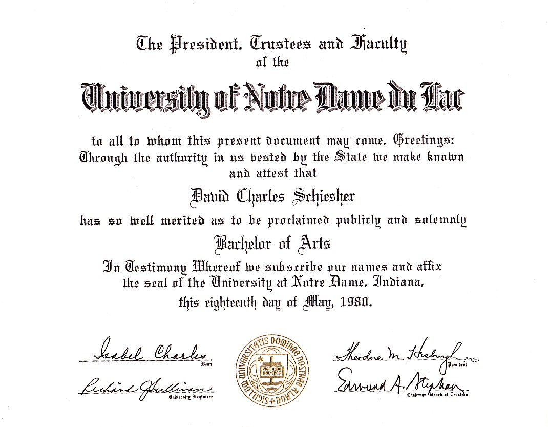 Undergraduate Diploma