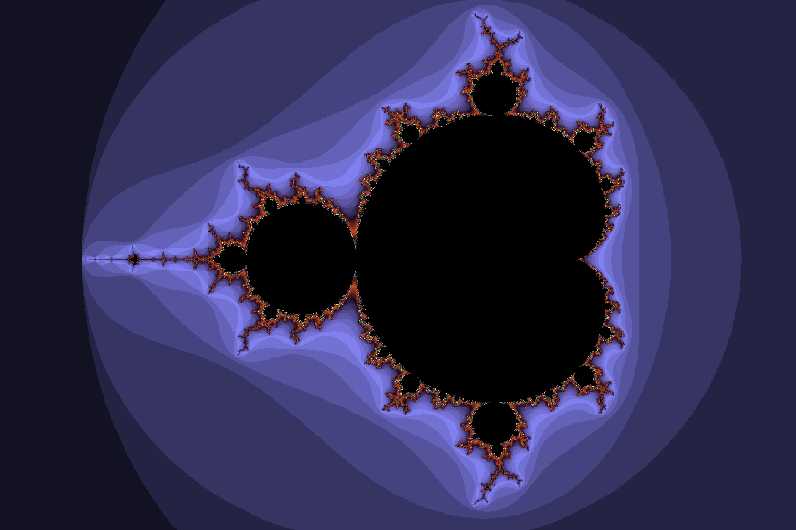 Fly into and out of 3-D fractal images!